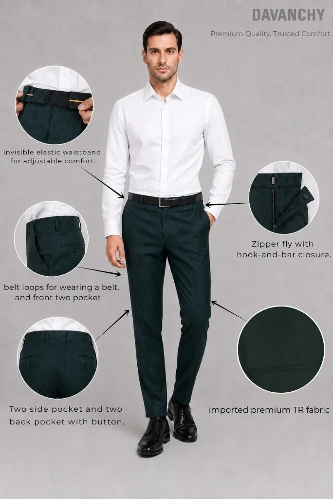 Classic Premium High Quality Formal Office Wear Trouser