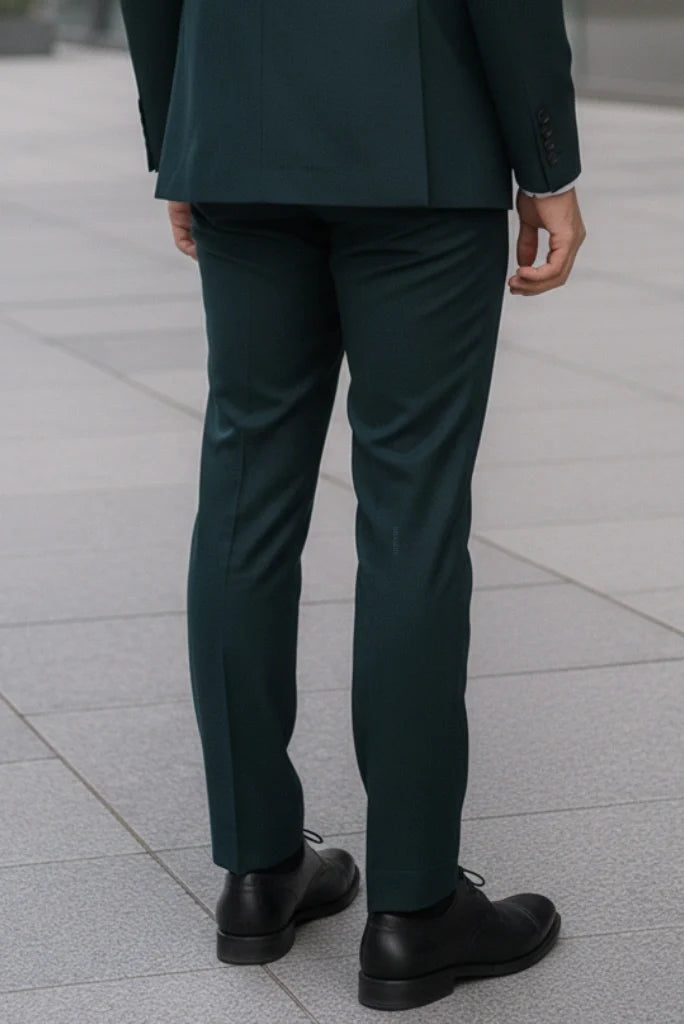 Premium Men Dress Pants in India-Back