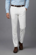Stylish White Pant for Men-Front