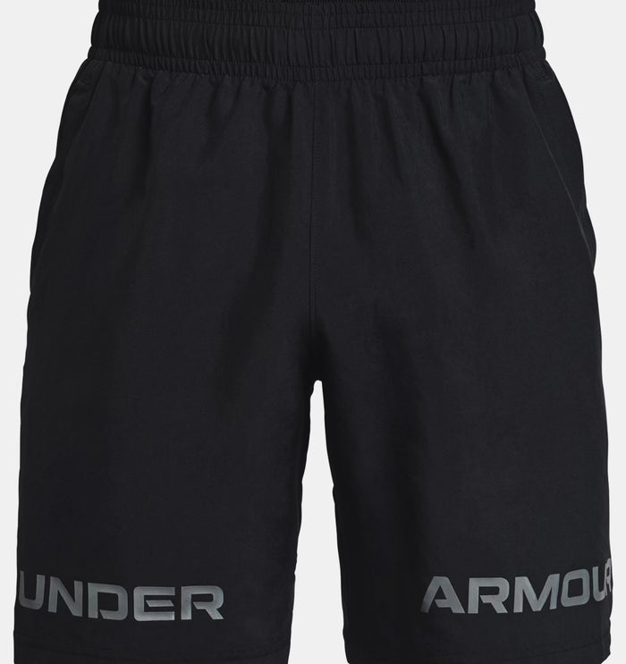 Men's UA Woven Graphic Wordmark Shorts 1361433-001