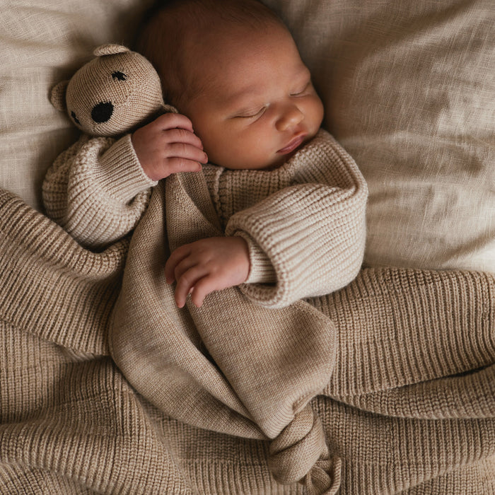 Merino Wool Tokki Teddy Comforter - Sand