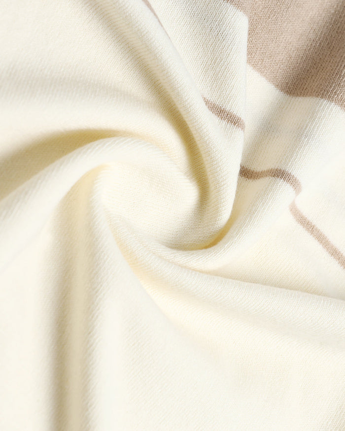 Mid Brown Stripe Polo - Aurora