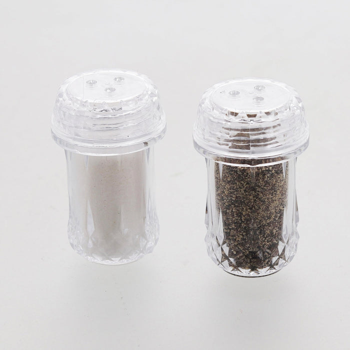 Mini Salt and Pepper Shaker Crystal Look