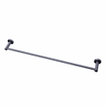 Mirage 600 mm Gun Metal Grey Single Towel Rail - Acqua Bathrooms