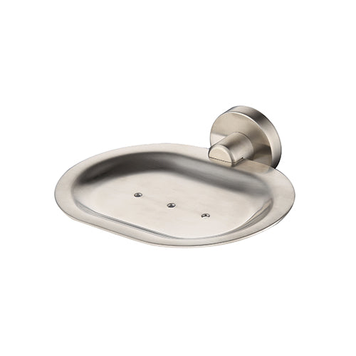 Mirage Brushed Nickel Soap Dish Holder - Acqua Bathrooms