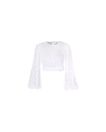 MIRELLA CROP BLOUSE WHITE