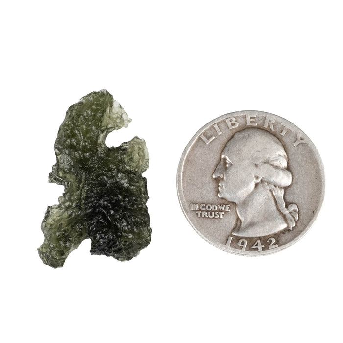 Moldavite 3.31 g 29x17x8mm - InnerVision Crystals