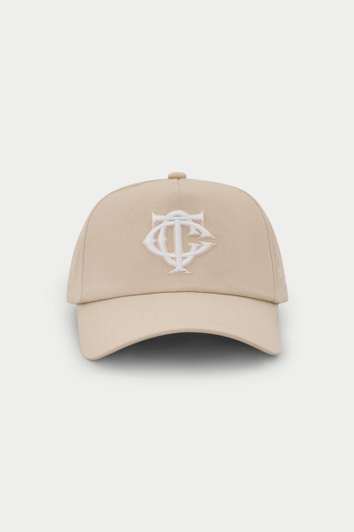 MONOGRAM CAP - BEIGE