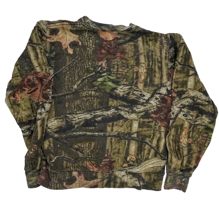 Mossy Oak Break Up Camo Kids Sweatshirt - Small - Army & Outdoors - Camouflage T-Shirts