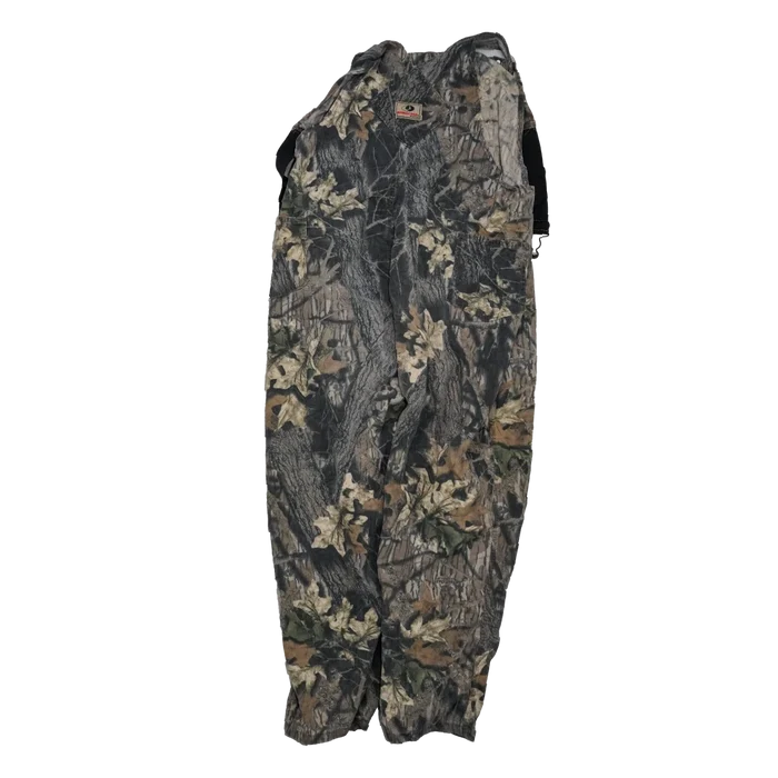 Mossy Oak Camo Bib Overalls - Large - Army & Outdoors - Overalls