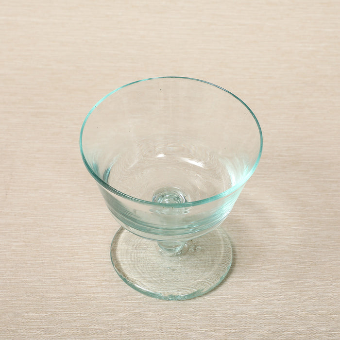 Mouthblown Champagne Pedestal