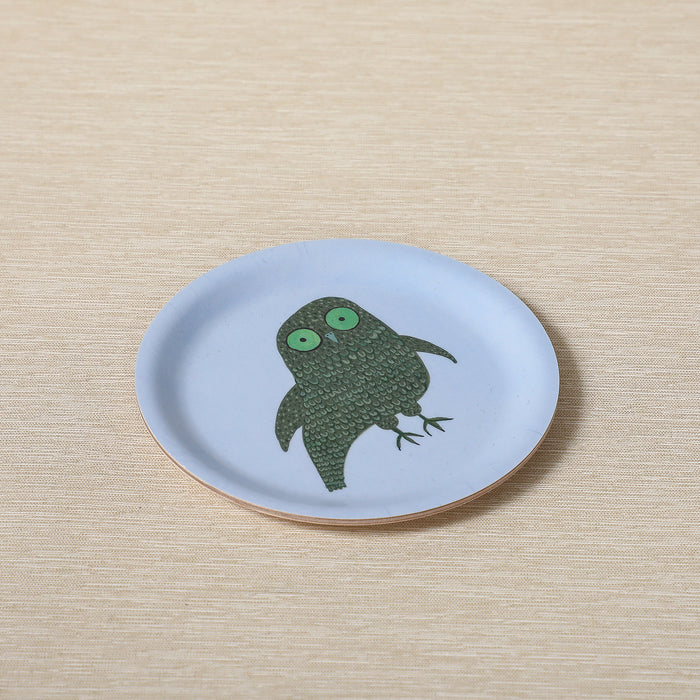Mr. Owl round tray