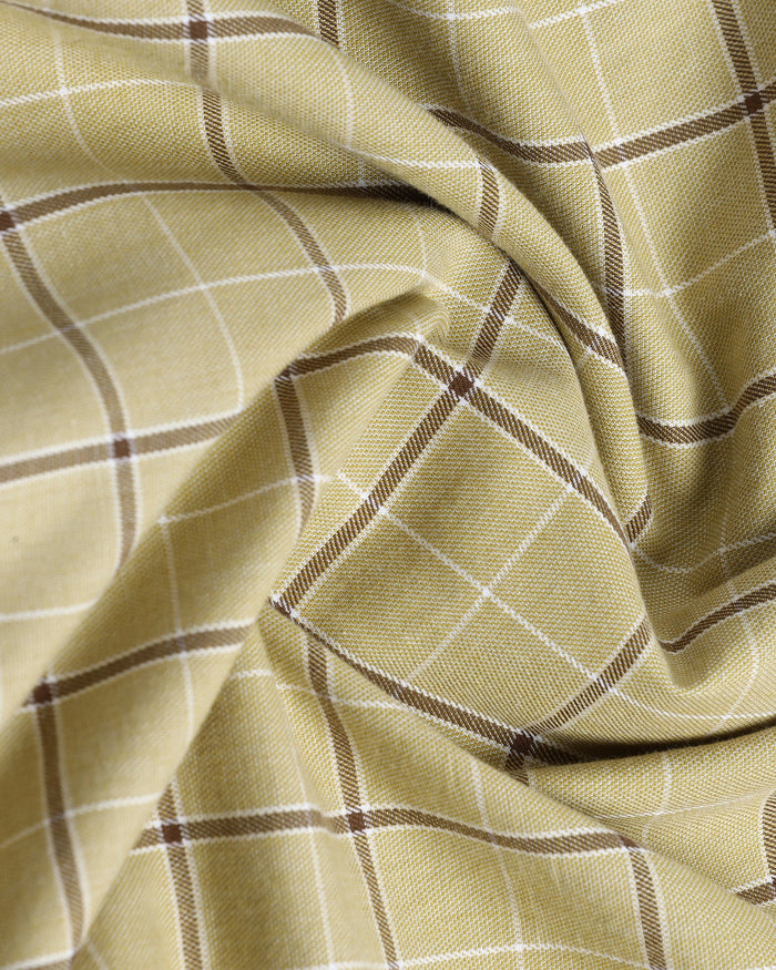 Mustard Check Shirt - Havro