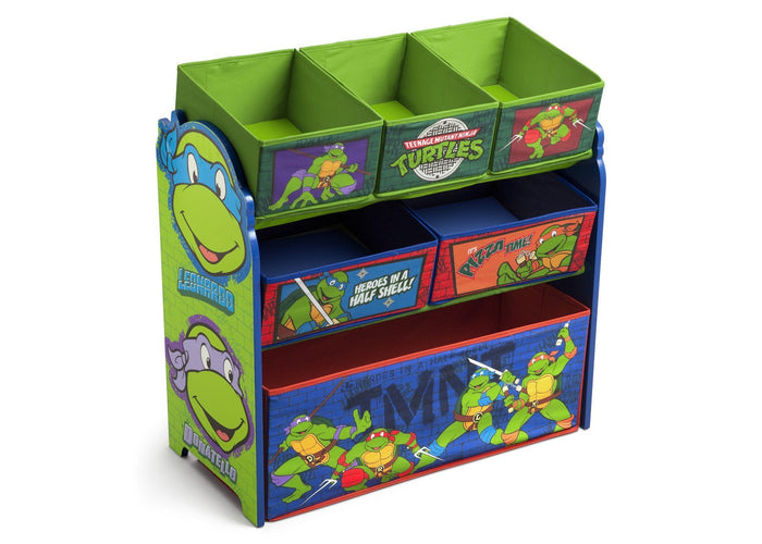 Mutant Ninja Turtles Multi-Bin Toy Organizer