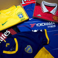 Mystery boxes with multiple football shirts