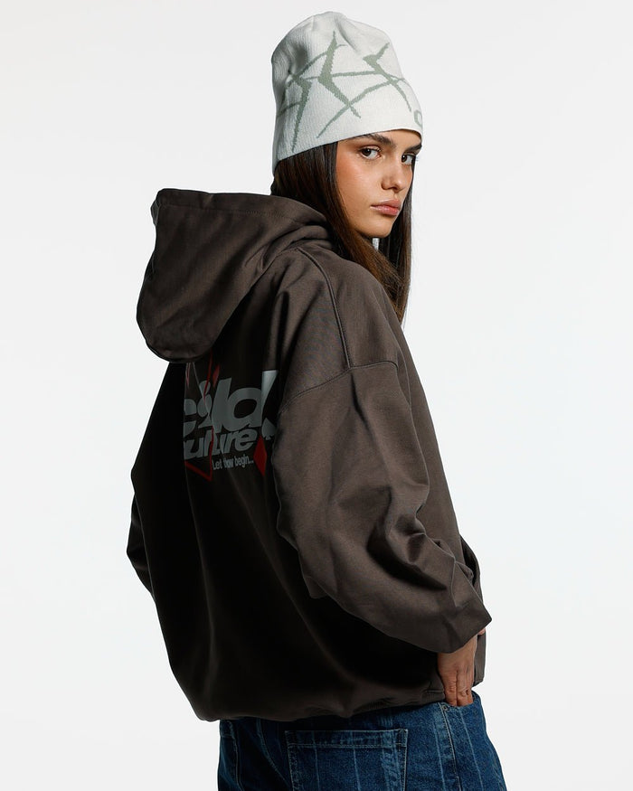 NAIPES HOODIE CHOCOLATE - COLD CULTURE