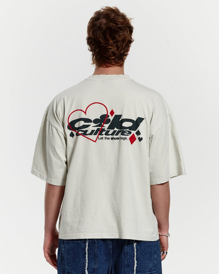 NAIPES TEE ULTRA LIGHT GREY - COLD CULTURE #man