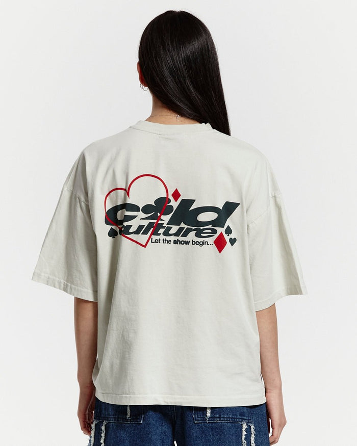 NAIPES TEE ULTRA LIGHT GREY - COLD CULTURE #woman