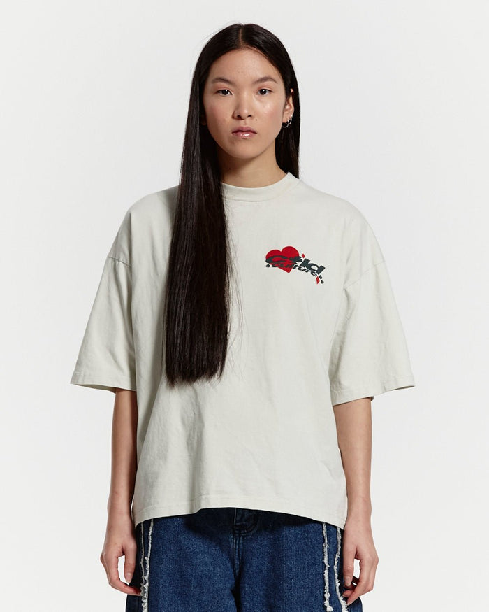 NAIPES TEE ULTRA LIGHT GREY - COLD CULTURE #woman