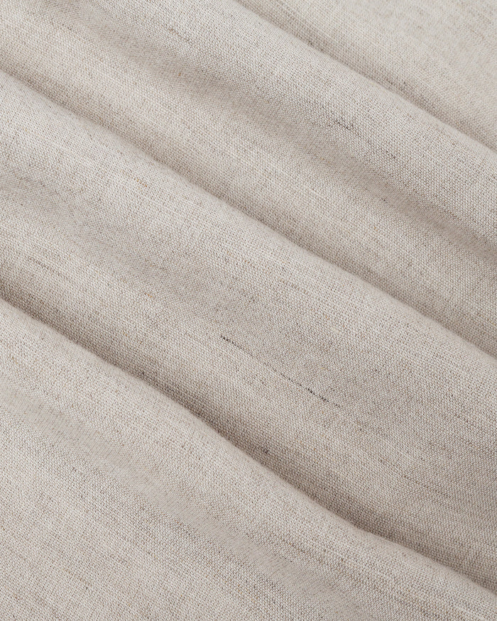 Natural Linen Solid Shirt - Cleo