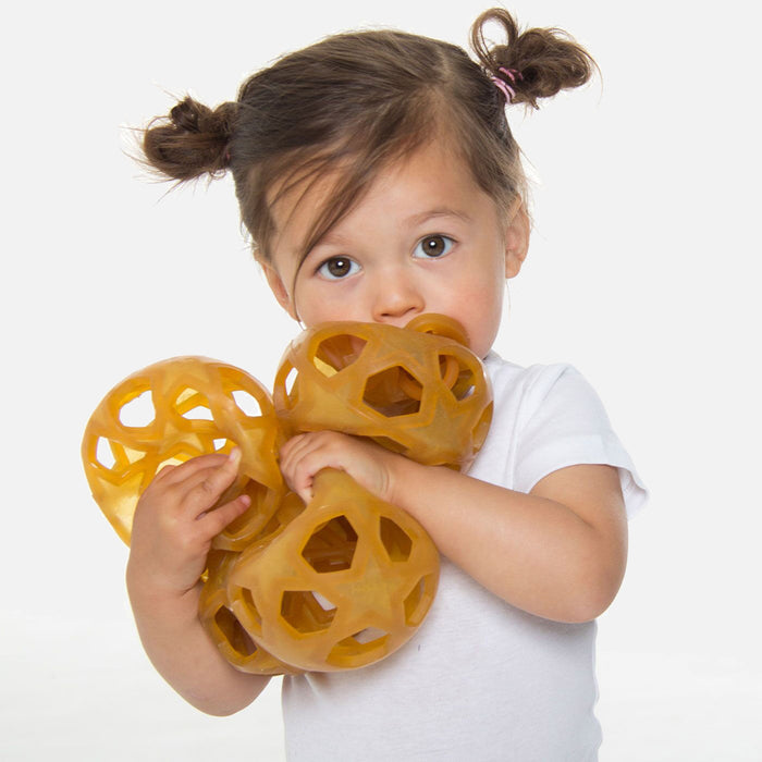 Natural Rubber Baby Star Grab Ball