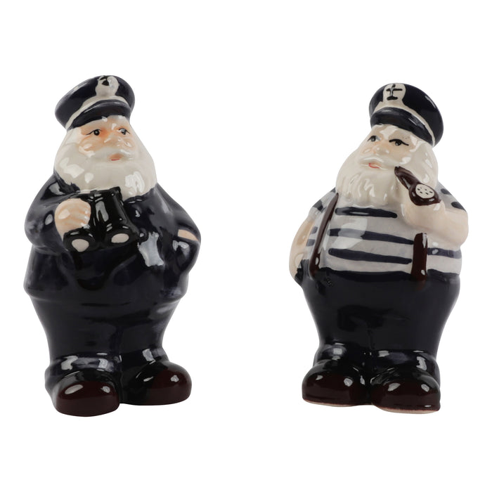 Nautical Kitchen Décor Captain Salt & Pepper Set