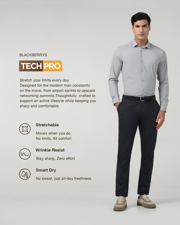 Navy TechPro Solid Khakis - Yukon