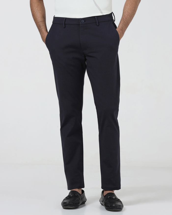 Navy TechPro Textured Khakis - Pando
