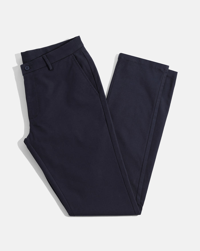 Navy TechPro Textured Khakis - Pando