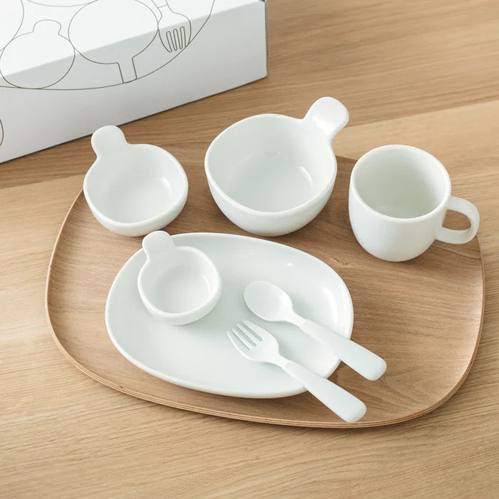 NEST  8pc set - White