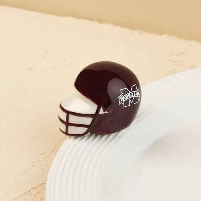 Nora Fleming "Mississippi State Helmet" mini
