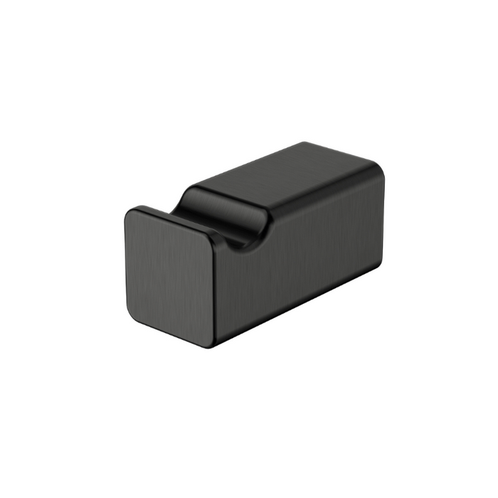 Nova Matte Black Robe Hook - Acqua Bathrooms
