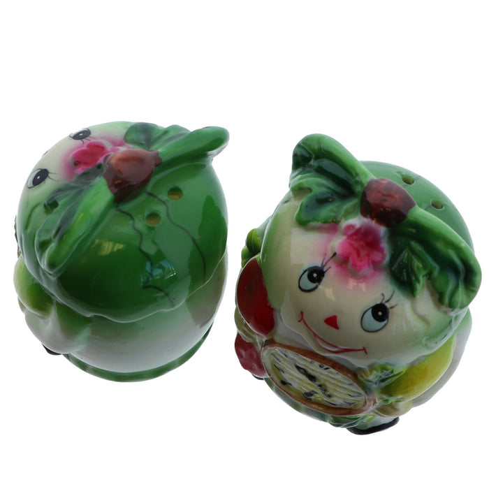 clock salt and pepper shakers