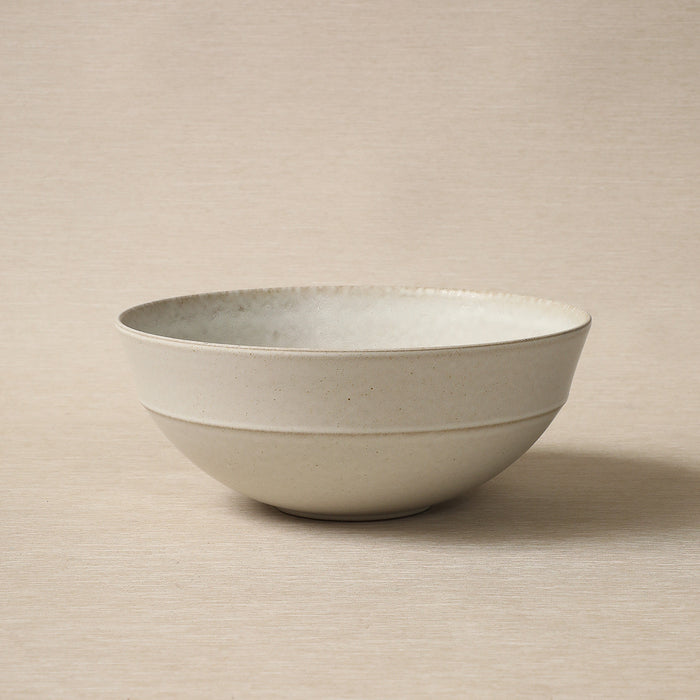 Oat Glazed Deep Serving bowl