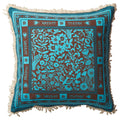 Odessa Reversible Cushion - Turquoise Feather Insert