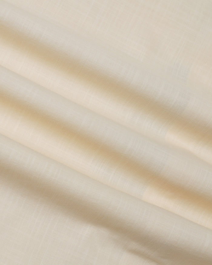 Off White Solid Shirt - Gobert