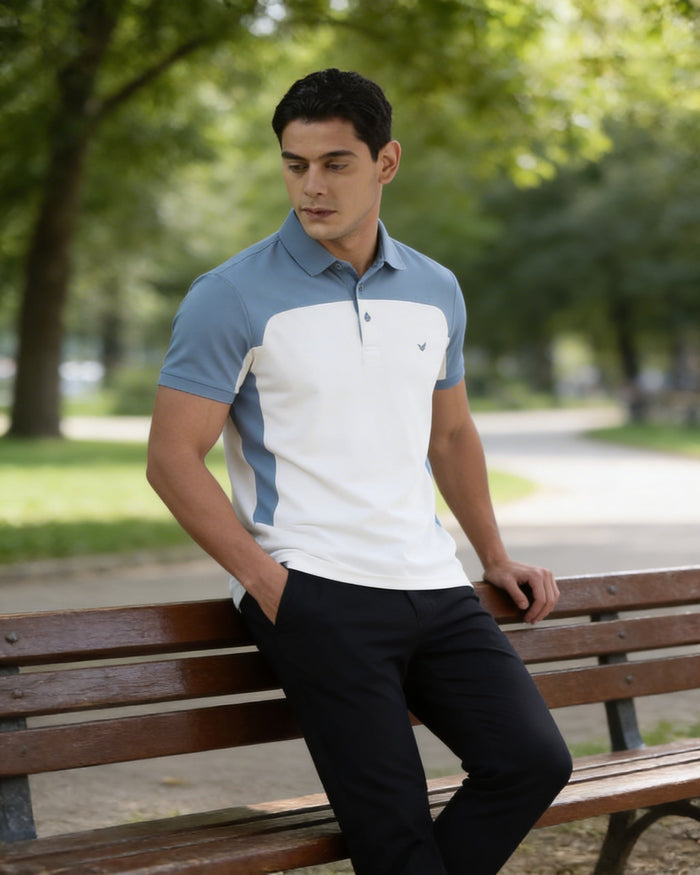 Off White TechPro Solid Polo - Remus