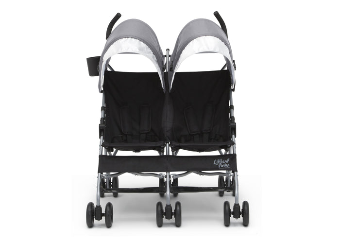 Olympia Side x Side Double Stroller Grey (2172)