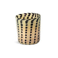 Orsini Elegant Murano Glass Tumbler, Gold & Black Eleish Van Breems Home