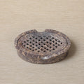 Oval lattice soap dish