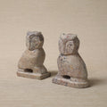 Owl Soapstone Bookends