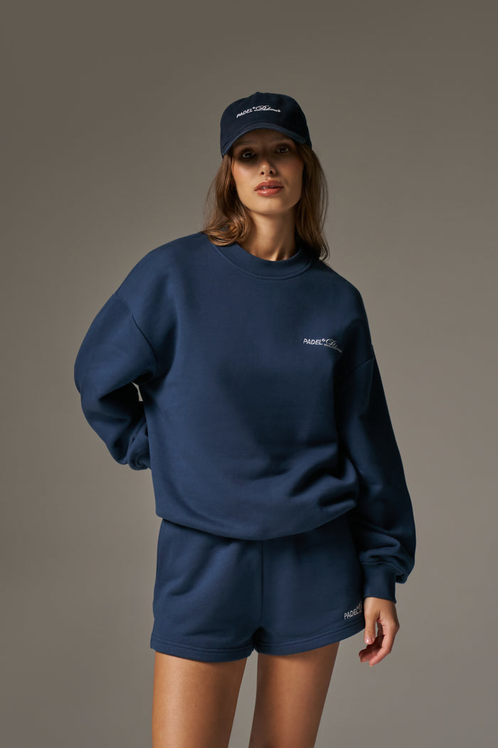 PADEL & PALOMAS SWEATSHIRT - NAVY