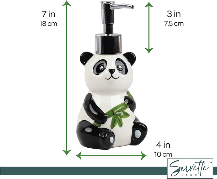 Panda Soap Dispenser with Pump