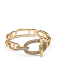 Pavé Link Toggle Bracelet