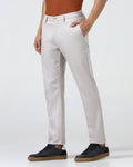Peach Non Iron Textured Khaki - Poplar