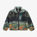 Pendleton Jacquard Sherpa Fleece - Salmon Falls Grey