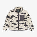 Pendleton Jacquard Sherpa Fleece - Salmon Falls White