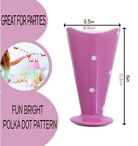 ceramic ice cream cone