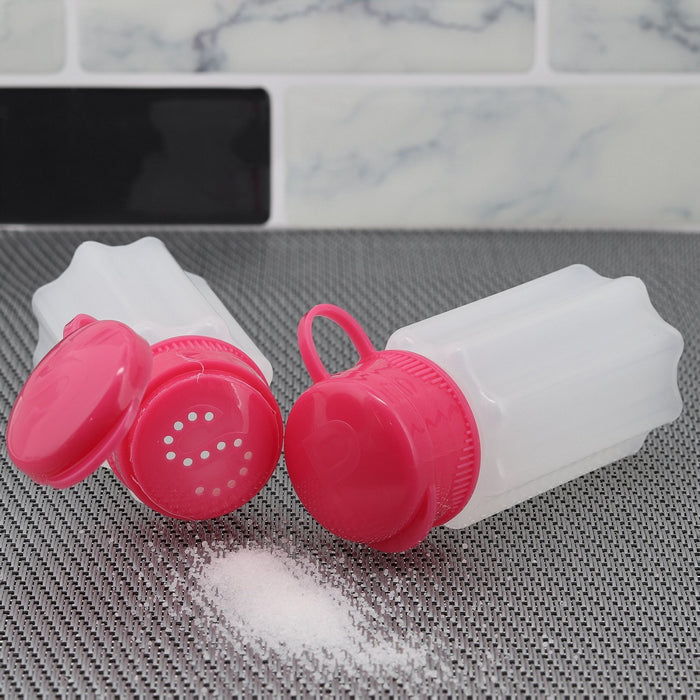 vintage plastic salt and pepper shakers