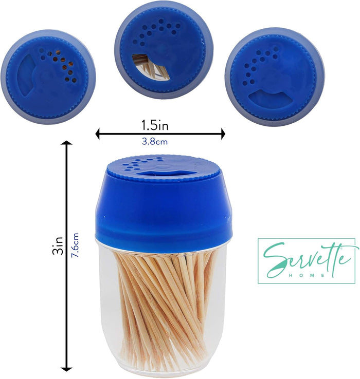 Plastic Toothpick Dispenser - Set of 2